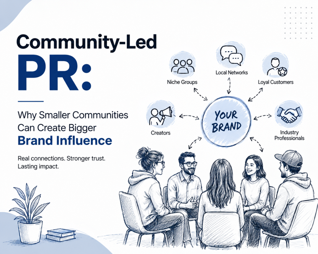 Community-Led PR: Why Smaller Communities Can Create Bigger Brand Influence