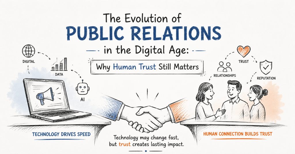 The Evolution of Public Relations in the Digital Age: Why Human Trust Still Wins